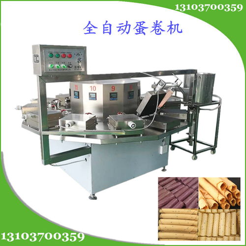 河北邢臺廠家直銷 爆款脆皮新型全自動蛋卷機(jī)，專注品質(zhì)，提供零部件銷售